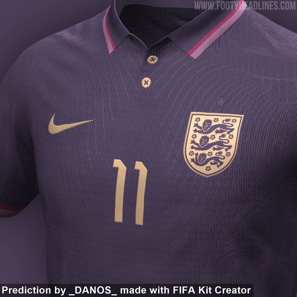 Nike England Euro 2024 Away Kit Prediction Based on Leaked Colors